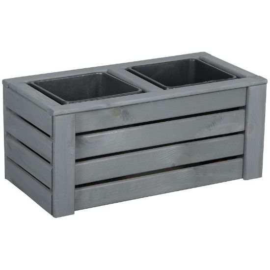 Obrazek Donica Kwartet II szary