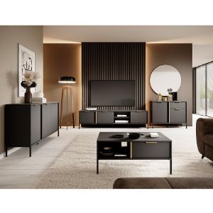 Obrazek Komoda LARS 153 3D2S Antracyt