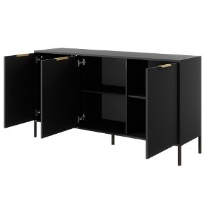 Obrazek Komoda LARS 153 3D Antracyt