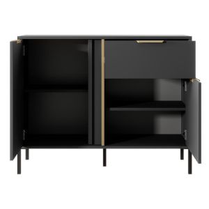 Obrazek Komoda LARS 103 2DS Antracyt