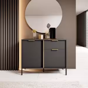 Obrazek Komoda LARS 103 2DS Antracyt