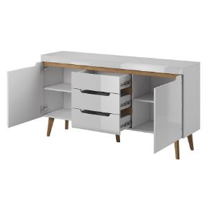 Obrazek Komoda NORDI NKSZ160 biały