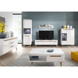 Obrazek Komoda NORDI NKSZ160 biały