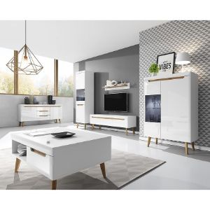 Obrazek Witryna NORDI NK107 biały