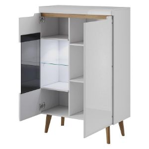 Obrazek Witryna NORDI NWT90 biały