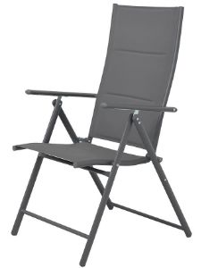 Obrazek Krzesło Pia z wypełnieniem 7-pozycyjne szare