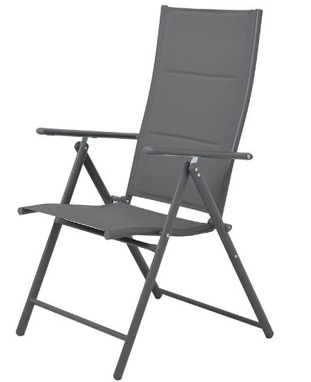 Obrazek Krzesło Pia z wypełnieniem 7-pozycyjne szare