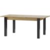 Obrazek Stół rozkładany Lucas 40 140/210x90cm Artisan/Czarny Mat