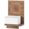 Obrazek Szafka nocna L 68 Livorno dąb wotan/biały
