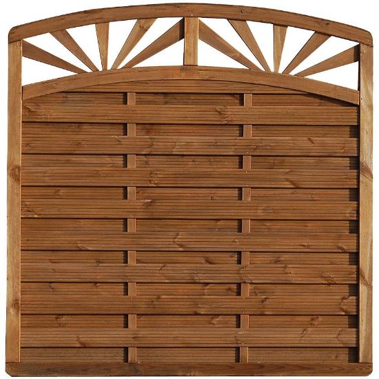 Obrazek Płot Sunset 179x194/179 cm z ornamentem