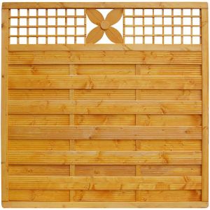 Obrazek Płot Bornholm 179x179 cm z ornamentem