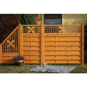 Obrazek Płot Bornholm 179x179 cm z ornamentem