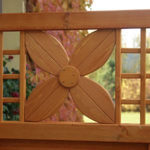 Obrazek Płot Bornholm 179x179 cm z ornamentem