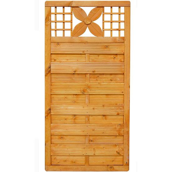 Obrazek Płot Bornholm 89x179 cm z ornamentem