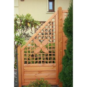 Obrazek Płot Bornholm 89x179/89 cm z ornamentem