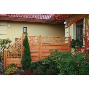 Obrazek Płot Bornholm 89x179/89 cm z ornamentem