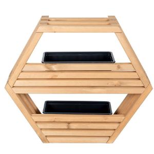 Obrazek Półka Hexen maxi cappucino 80x20x69 cm