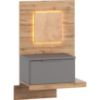 Obrazek Szafka nocna L 68 Livorno dąb wotan/szary bazaltowy