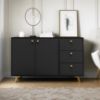 Obrazek Komoda Siena czarny