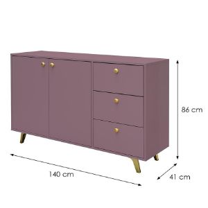 Obrazek Komoda Siena śliwka