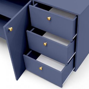 Obrazek Komoda Siena zgaszony błękit 