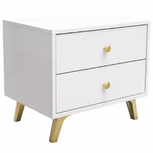 Obrazek Stolik nocny Siena biały