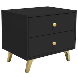 Obrazek Stolik nocny Siena czarny