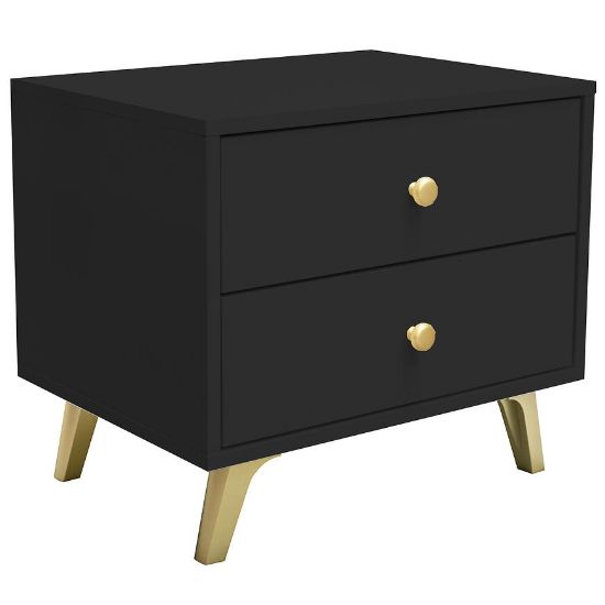 Obrazek Stolik nocny Siena czarny