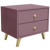 Obrazek Stolik nocny Siena śliwka