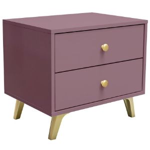 Obrazek Stolik nocny Siena śliwka