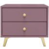 Obrazek Stolik nocny Siena śliwka