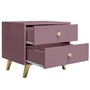 Obrazek Stolik nocny Siena śliwka