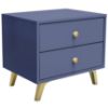 Obrazek Stolik nocny Siena zgaszony błękit