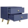 Obrazek Stolik nocny Siena zgaszony błękit