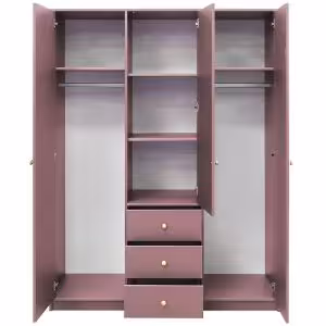 Obrazek Szafa Siena 2 D3 śliwka / lustro