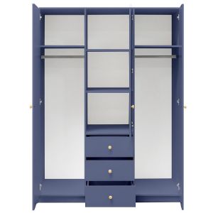 Obrazek Szafa Siena 2 D3 zgaszony błękit / lustro