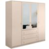 Obrazek Szafa Siena D4 beż piaskowy / lustro