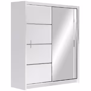 Obrazek Szafa Vista 180 biały / lustro