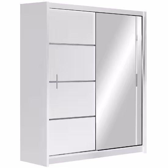 Obrazek Szafa Vista 180 biały / lustro