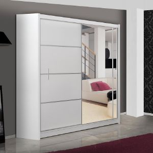 Obrazek Szafa Vista 180 biały / lustro