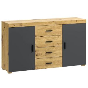 Obrazek Komoda Remos 2D4S artisan/grafit