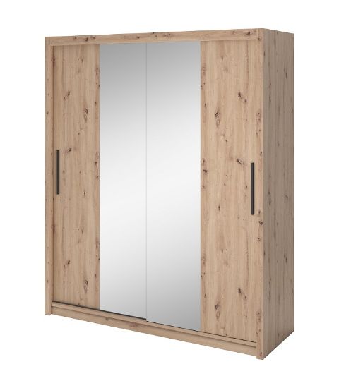 Obrazek Szafa dwudrzwiowa Vesti 180 dąb artisan