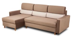 Obrazek Narożnik z funkcją spania Onyx ciemny beż