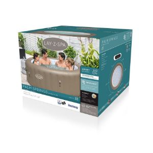 Obrazek Jacuzzi ogrodowe SPA 1,96 x 0,71 m Palm Springs Lay-Z-Spa® AirJet™ 60017