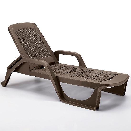 Obrazek Leżak Nilo brązowy