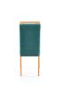 Obrazek Krzesło Rio dąb miodowy/c. zielony