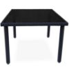Obrazek Stół technorattan Dandy 90x90 czarny