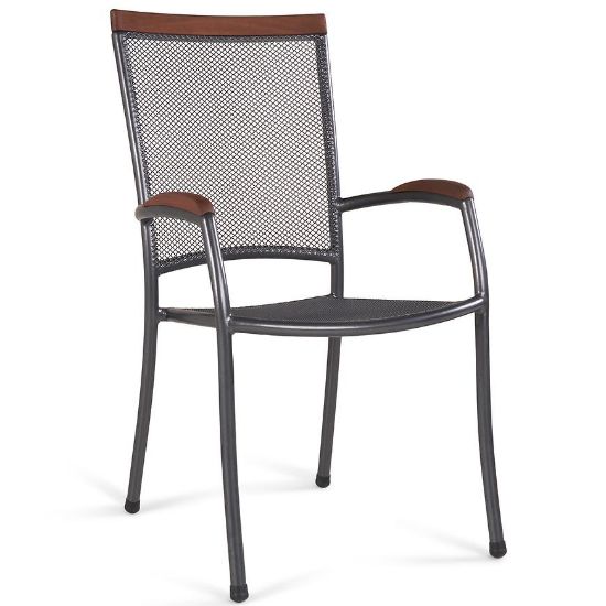 Obrazek Krzesło ogrodowe Hul Flysta szare