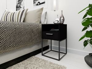 Obrazek Szafka nocna Cadro 5 czarny