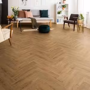 Obrazek Panele podłogowe wodoodporne Dąb Inca Carpenter 8mm AC5 Herringbone K476